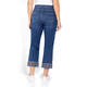 LUISA VIOLA EMBROIDERED HEM JEANS