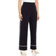 LUISA VIOLA PULL-ON KNITTED TROUSER BLACK 