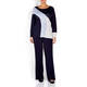 LUISA VIOLA LUREX KNITTED TUNIC BLUE