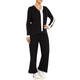 LUISA VIOLA V-NECK KNITTED TUNIC BLACK 