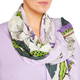 LUISA VIOLA PRINTED SCARF KIWI