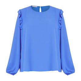 LUISA VIOLA SHIRT BLUETTE - Plus Size Collection