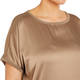 LUISA VIOLA SATIN FRONT TOP CARAMEL