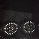LUISA VIOLA EMBROIDERED TOP BLACK
