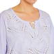 LUISA VIOLA COTTON BRODERIE ANGLAIS TUNIC 