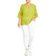 LUISA VIOLA COTTON TUNIC KIWI