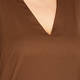 LUISA VIOLA TUNIC BROWN