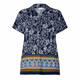 LUISA VIOLA BORDER PRINT TUNIC