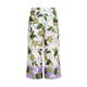 LUISA VIOLA PRINTED CULOTTE KIWI