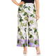 LUISA VIOLA PRINTED CULOTTE KIWI