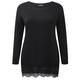 Luisa Viola Black Knitted Tunic