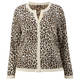 ELENA MIRO ANIMAL JACQUARD CARDIGAN