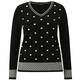 ELENA MIRO POLKA-DOT SWEATER