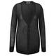 Krizia Long black sheer Cardigan