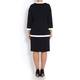 Marina Rinaldi black chanel style CARDIGAN