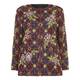 BEIGE BLACK SILK SEQUIN & EMBROIDERED JACKET