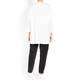 PERSONA BY MARINA RINALDI FINE KNIT GILET WHITE 