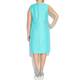 MARINA RINALDI Aqua SHIFT DRESS