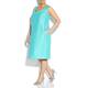 MARINA RINALDI Aqua SHIFT DRESS