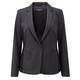 Marina Rinaldi charcoal grey and black blazer jacket