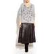 Musetti grey SWEATER with crystal embellishment