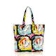 Marina Rinaldi Rose Print Neoprene Tote