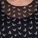 MARINA RINALDI SILK CHIFFON ORIGAMI PRINT DRESS