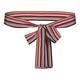 Marina Rinaldi striped BELT