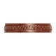 Marina Rinaldi Woven Topstitch Belt Brown