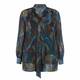 MARINA RINALDI PRINTED CHIFFON SHIRT