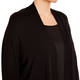 Marina Rinaldi Wool Blend Cardigan Black