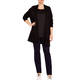 Marina Rinaldi Wool Blend Cardigan Black