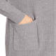 Marina Rinaldi Wool Blend Cardigan Grey