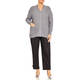 Marina Rinaldi Wool Blend Cardigan Grey