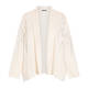 Marina Rinaldi Wool Mix Beaded Cardigan Ivory