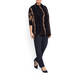 MARINA RINALDI MERINO WOOL CARDIGAN NAVY