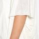 Marina Rinaldi white oversized linen mix CARDIGAN