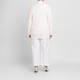 Marina Rinaldi Embellished Cotton Cardigan White