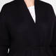 Marina Rinaldi Wool Blend Cardigan Black 