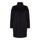 MARINA RINALDI BLACK WOOL COAT