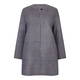 MARINA RINALDI REVERSIBLE WOOL COAT