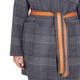 MARINA RINALDI REVERSIBLE WOOL COAT