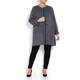 MARINA RINALDI REVERSIBLE WOOL COAT