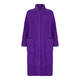 MARINA RINALDI BOUCLE JERSEY COAT PURPLE