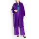 MARINA RINALDI WIDE LEG VIRGIN WOOL TROUSER 