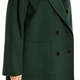 MARINA RINALDI DOUBLE FACE WOOL COAT GREEN