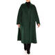 MARINA RINALDI DOUBLE FACE WOOL COAT GREEN