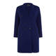 MARINA RINALDI DOUBLE FACE 100% WOOL COAT IN BLUETTE