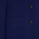 MARINA RINALDI DOUBLE FACE 100% WOOL COAT IN BLUETTE