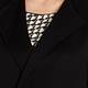 Marina Rinaldi black double face cashmere blend COAT